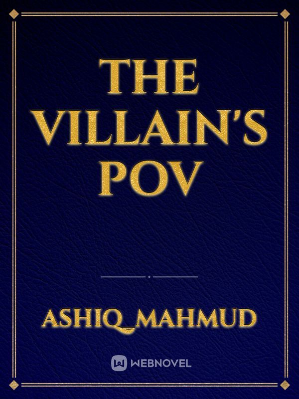 The Villain's POV Book