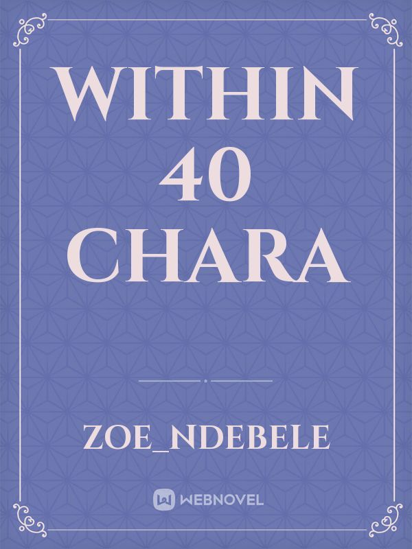 Within 40 chara Book