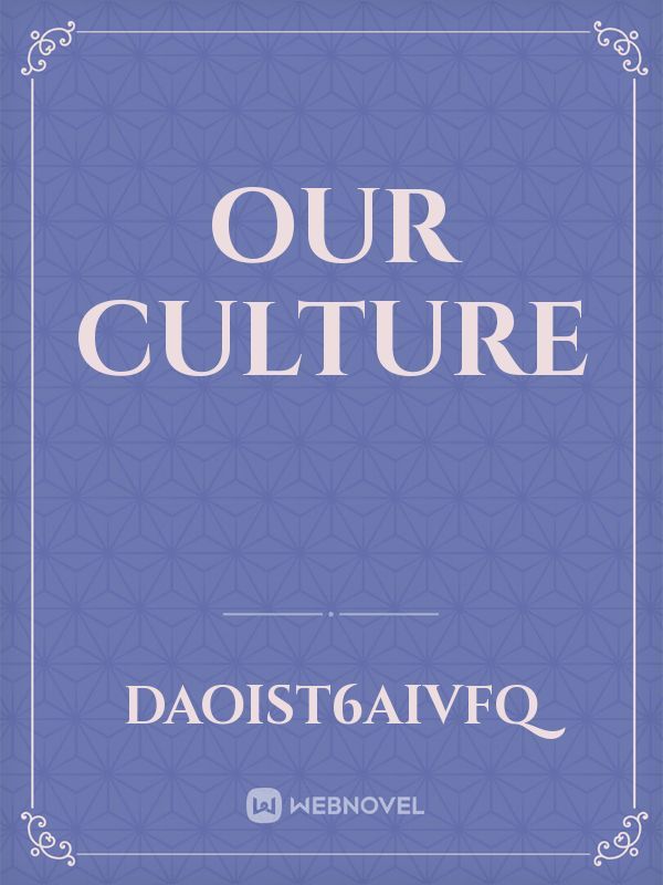 Our Culture Book