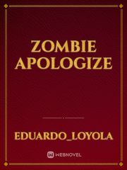 Zombie Apologize Book
