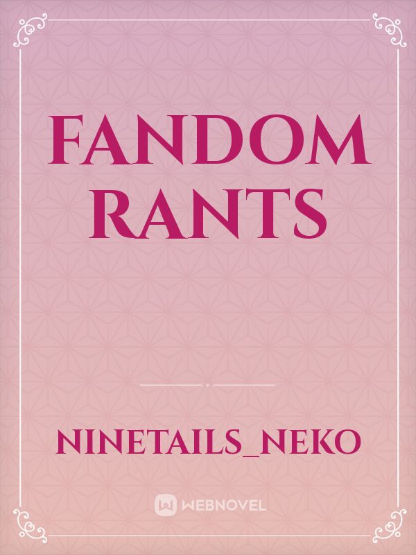 Fandom Rants Book
