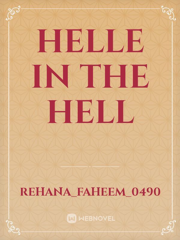 Helle In the Hell Book
