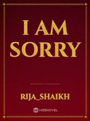 I am Sorry Book