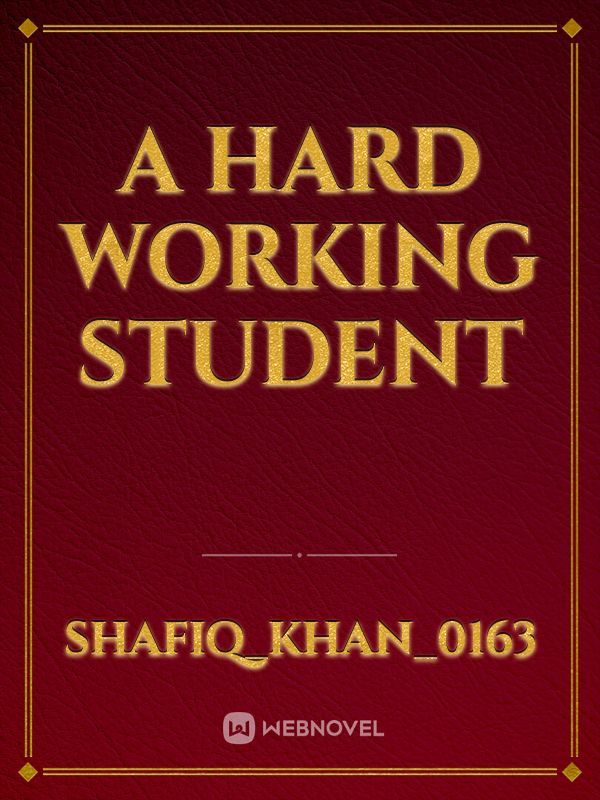 A hard working student Book