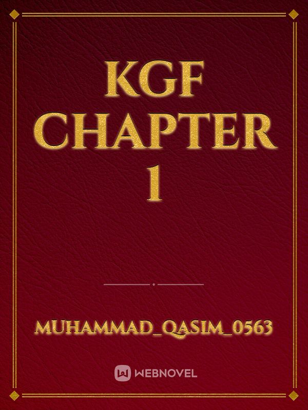 KGF CHAPTER 1 Book