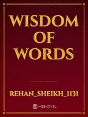 Wisdom of Words Book