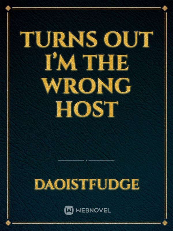 Turns out I’m the wrong host Book