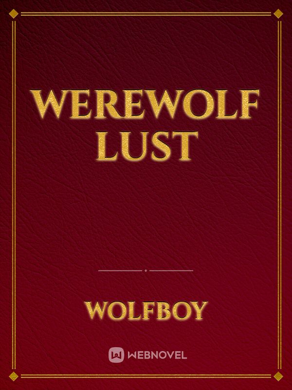 Werewolf Lust Book