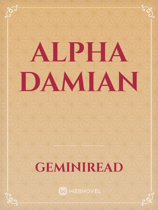 Alpha Damian Book
