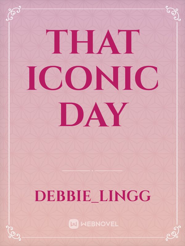That iconic day Book