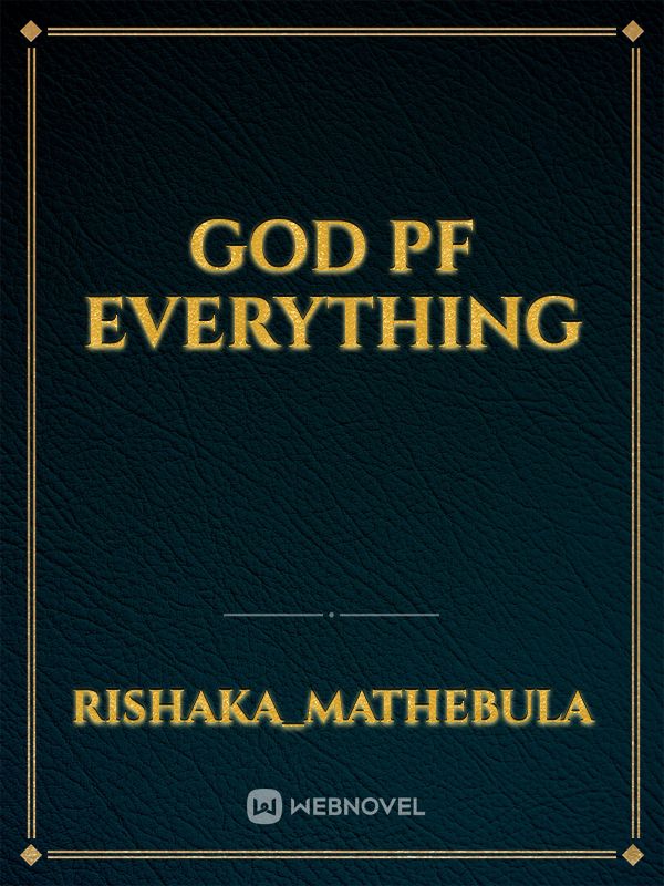 GOD PF EVERYTHING Book