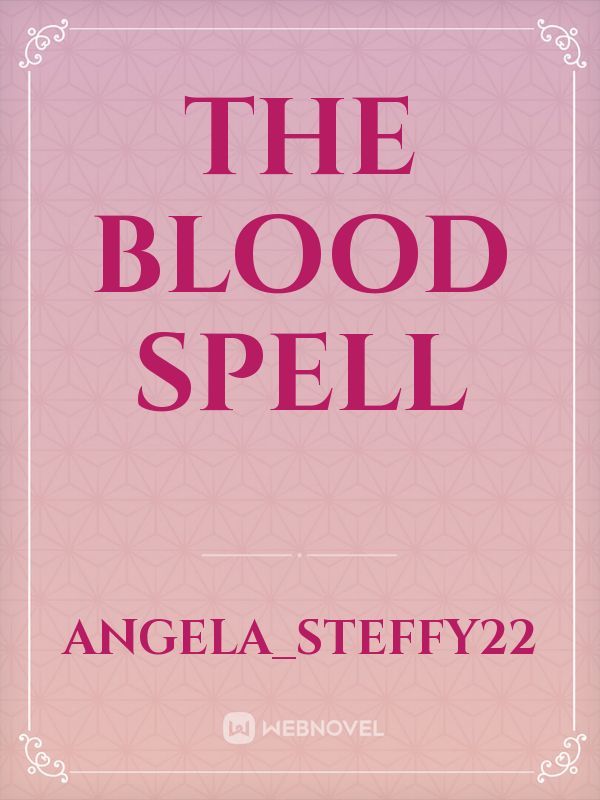 The blood spell Book