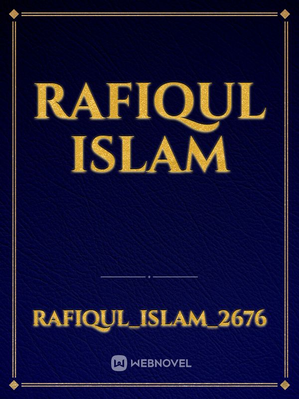 Rafiqul islam Book