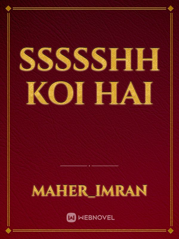 Ssssshh Koi Hai Book