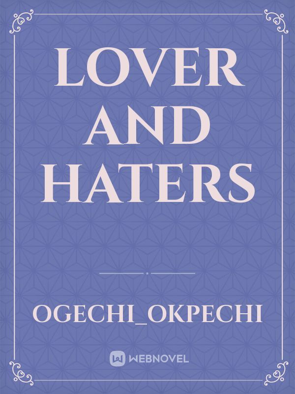 Lover and haters Book
