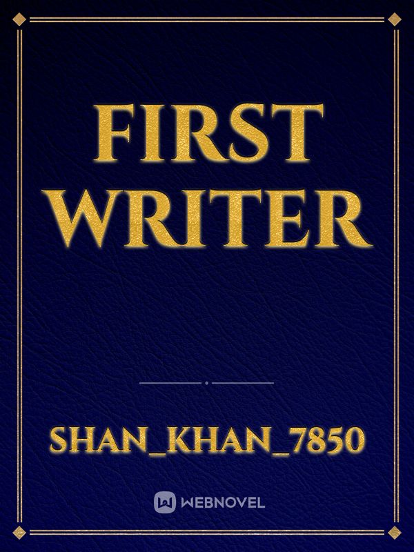 First writer Book
