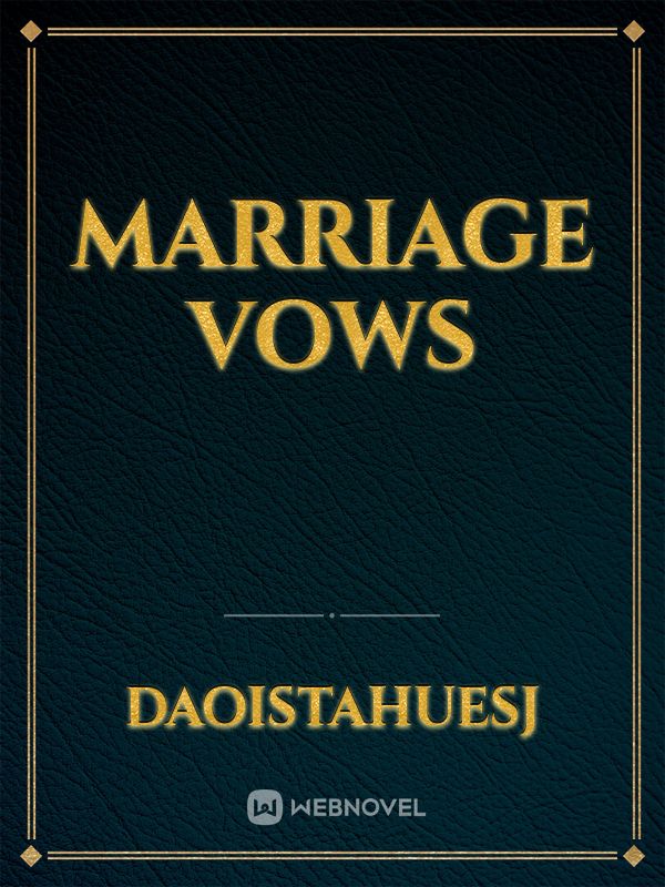 Marriage vows