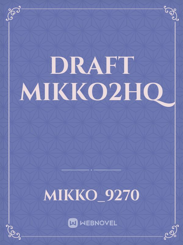 draft mikko2hq Book