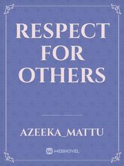 Respect for others Book