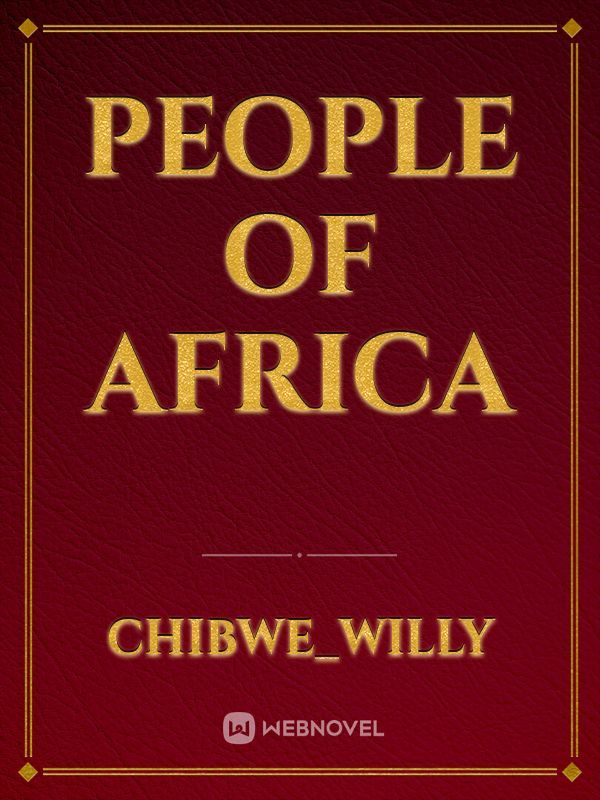 People of Africa Book