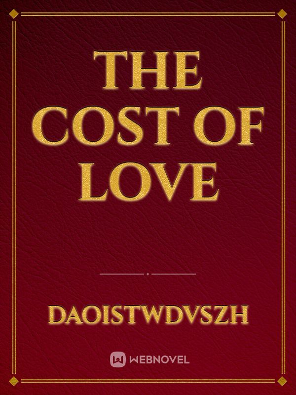 The cost of love Book
