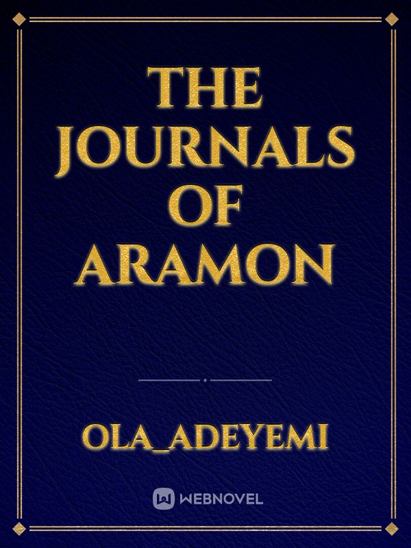 The Journals of Aramon Book