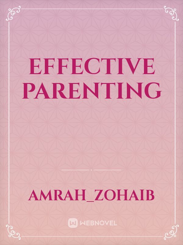effective parenting Book
