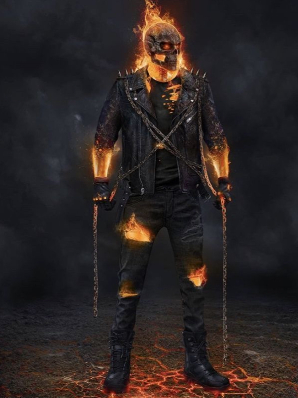 Ghost Rider In The Walking Dead Book