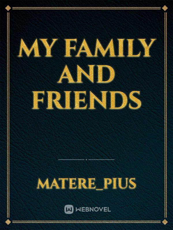 My family and friends Book