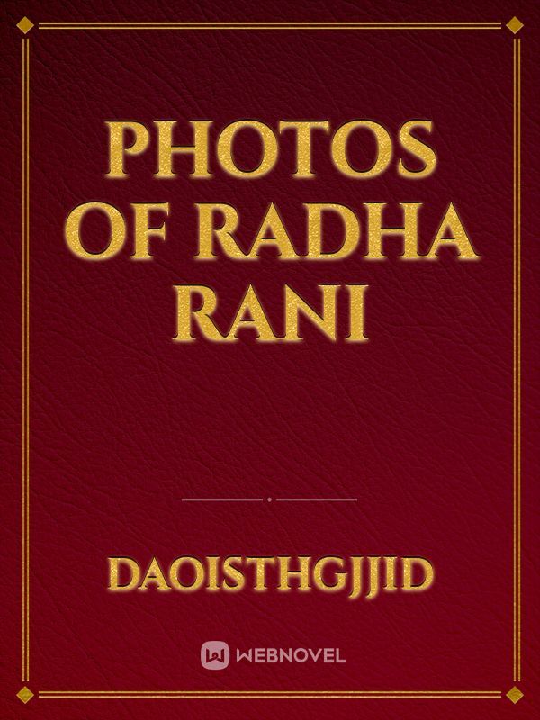 photos of radha rani