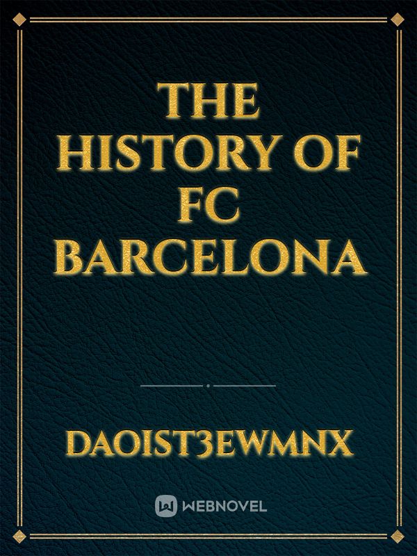 The history of FC Barcelona Book
