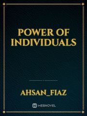 Power of individuals Book