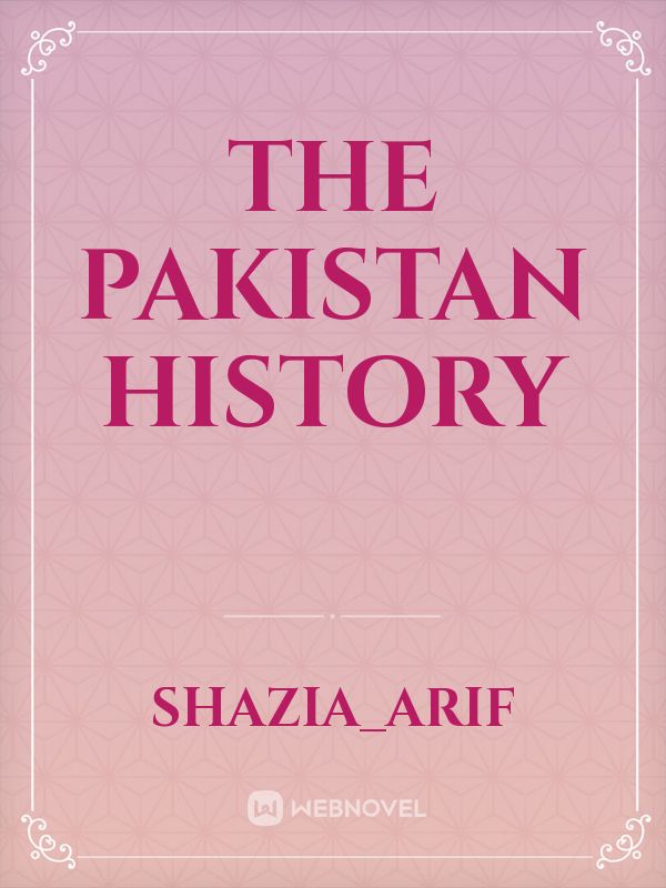 The Pakistan history