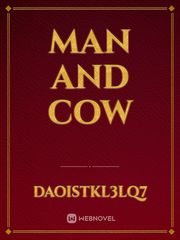 Man and cow Book