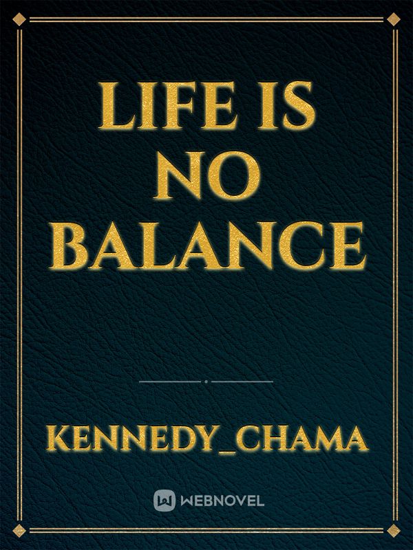 life is no balance Book