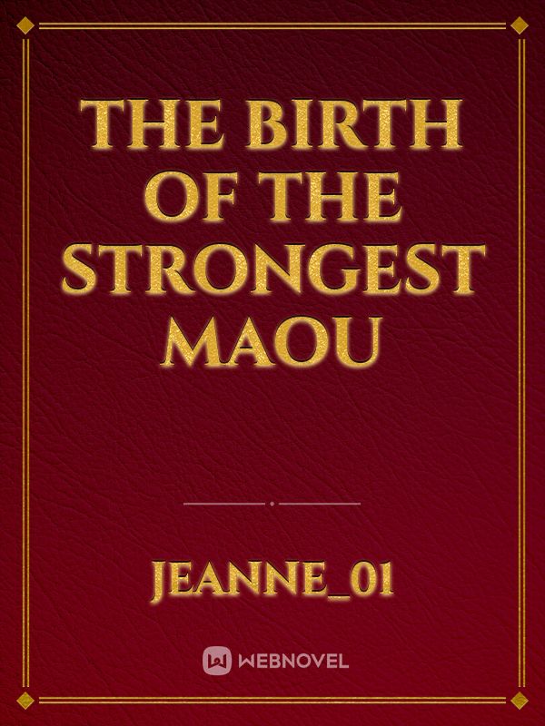 The Birth of The Strongest Maou Book