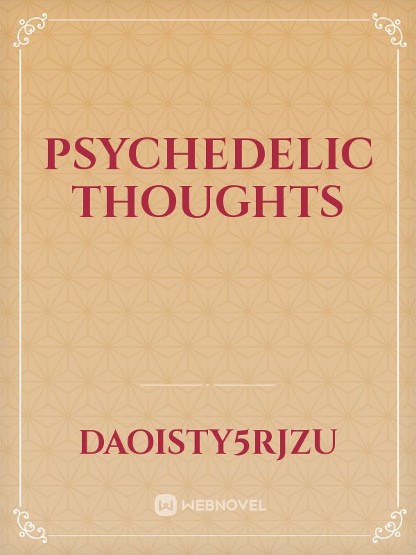 Psychedelic thoughts Book