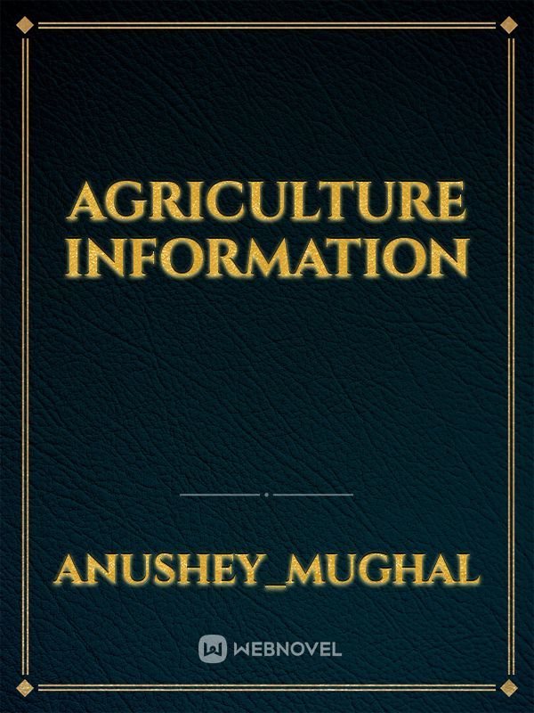 Agriculture Information Book