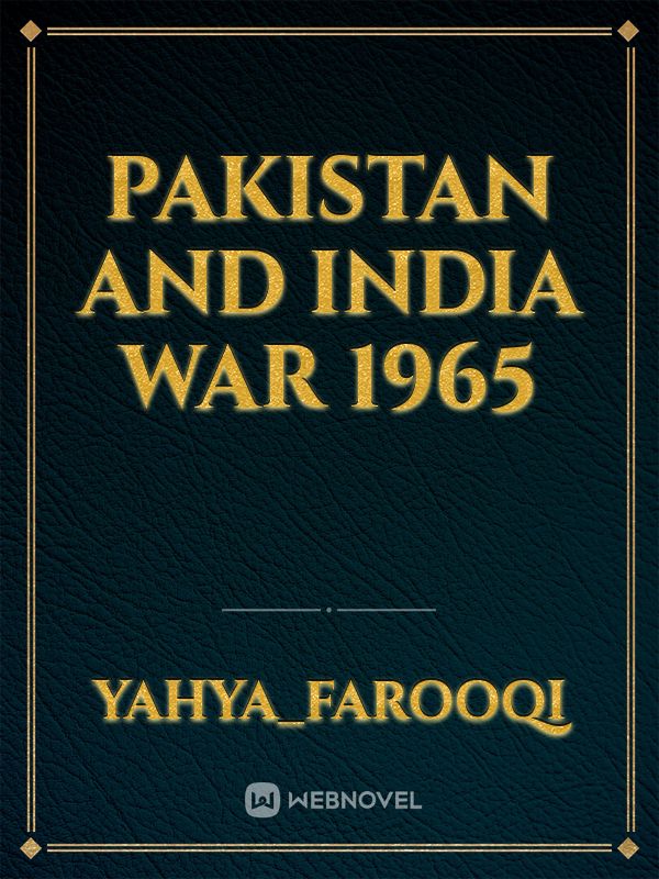 Pakistan and india war 1965 Book