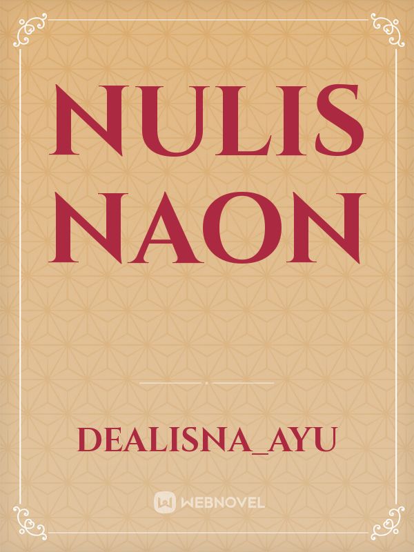Nulis naon Book