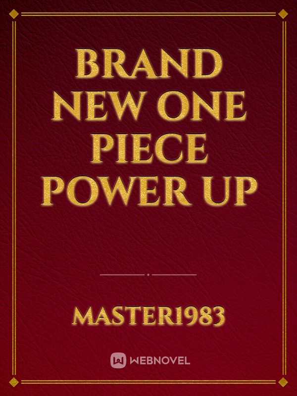 Brand New One piece Power Up Book