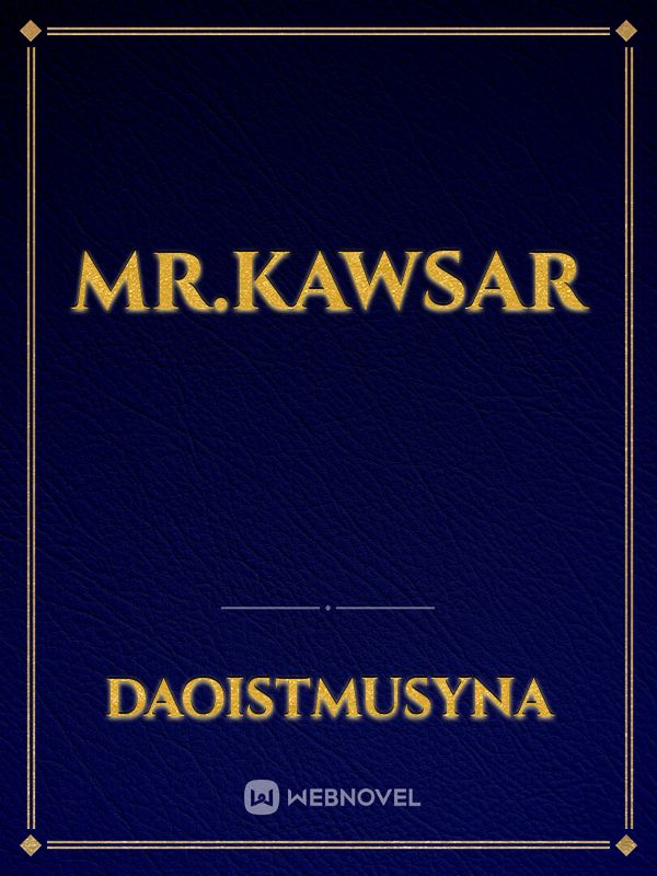 Mr.kawsar