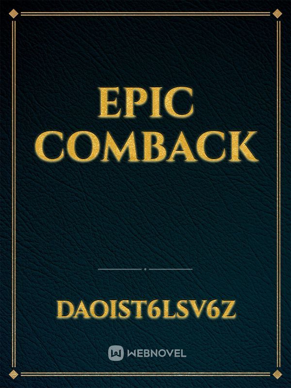 Epic Comback Book