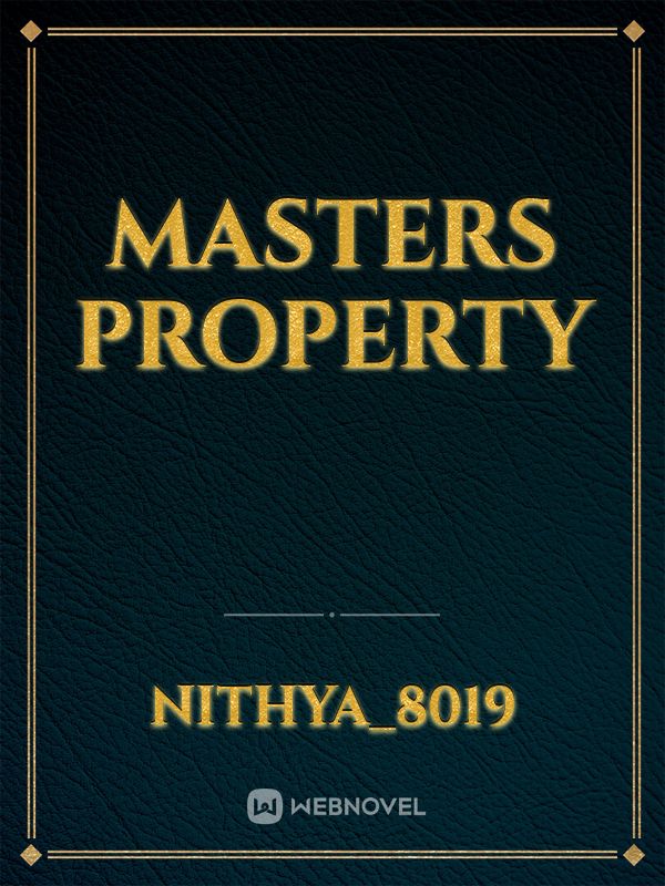 Masters property Book