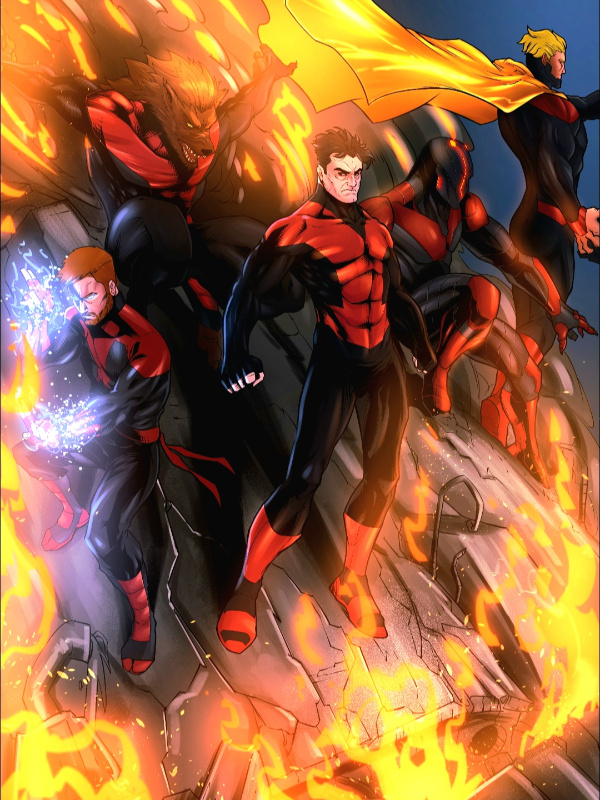 The Scarlet Avengers
