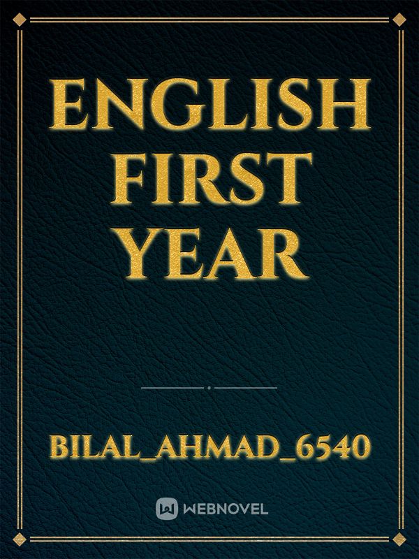 English first year Book