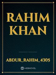 Rahim khan Book