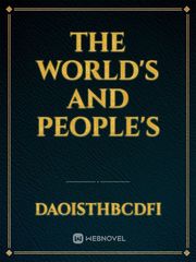 The world's and people's Book