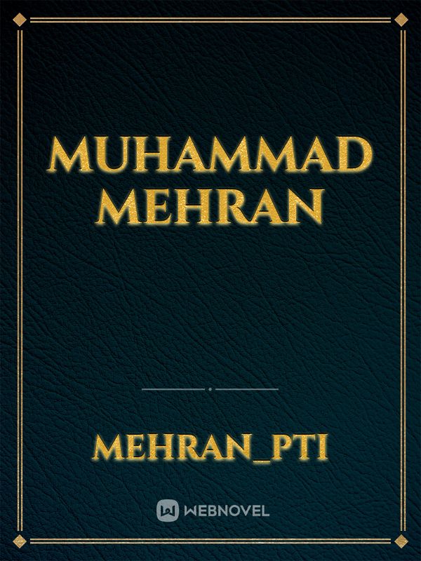 Muhammad mehran Book