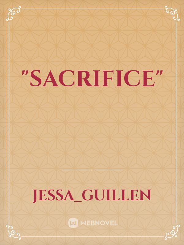 "Sacrifice" Book